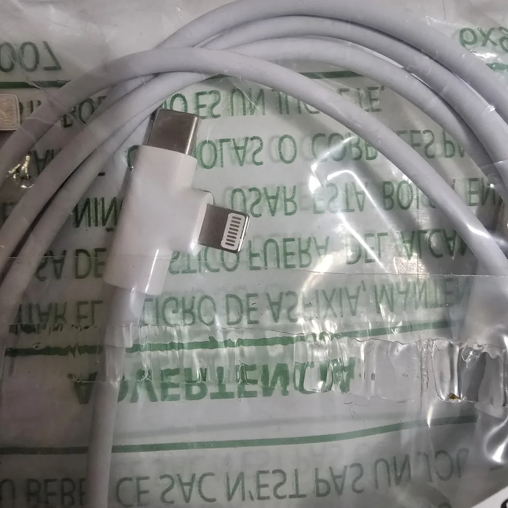 White USB Charging Cable